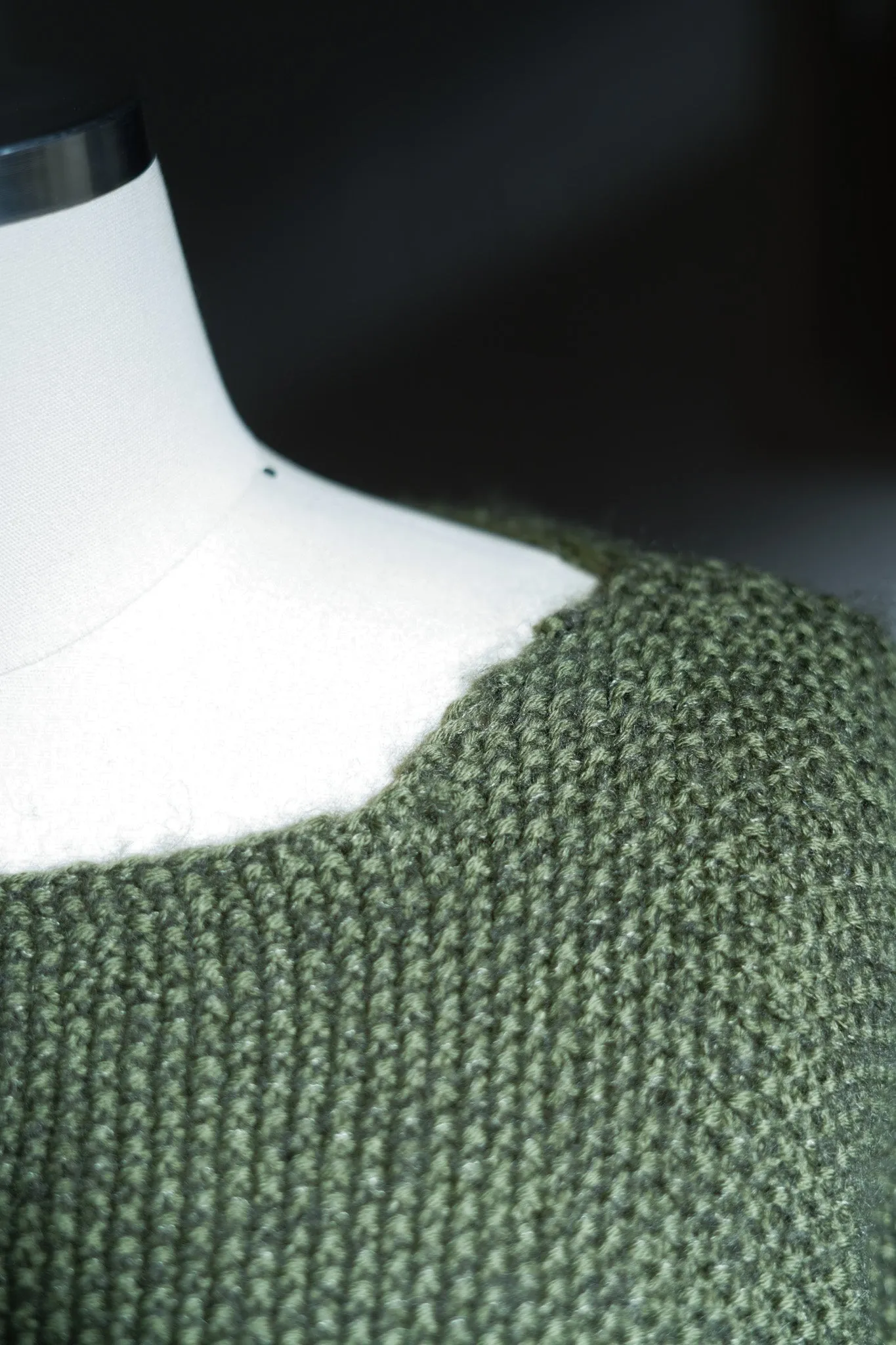 Metta - Sailor Hand Knit Moss Stitch Jumper