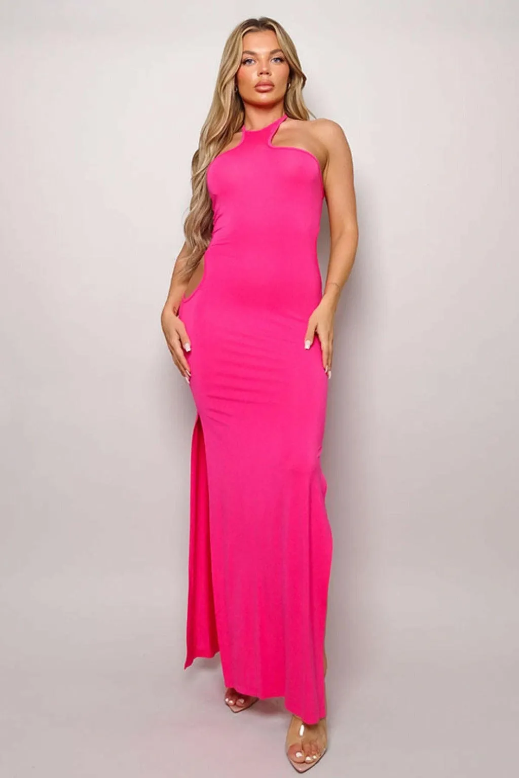 Milly Cabana Modern Cutout Maxi Dress