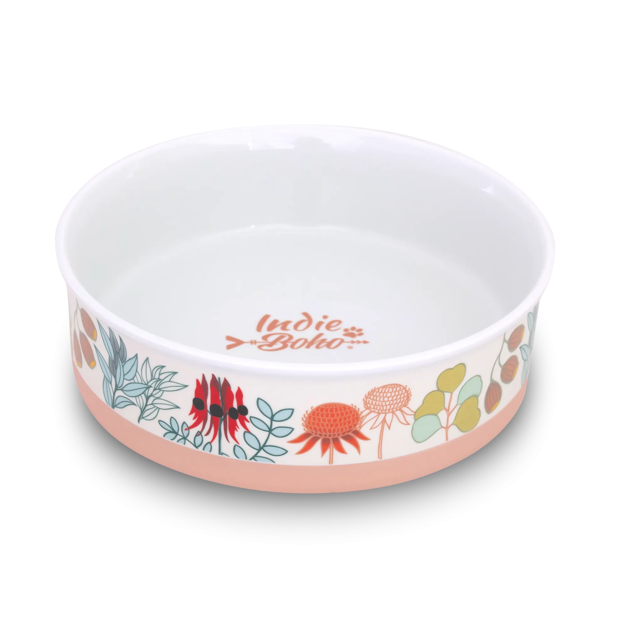 Native Flora - Ceramic Dog Bowls