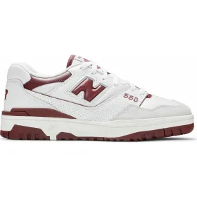 New Balance 550 Sea Salt Burgundy