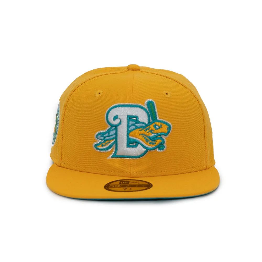 New Era Cap 59Fifty MiLB Daytona Tortuga FSL Side Patch Sunny Days Pack FRSH Exclusive