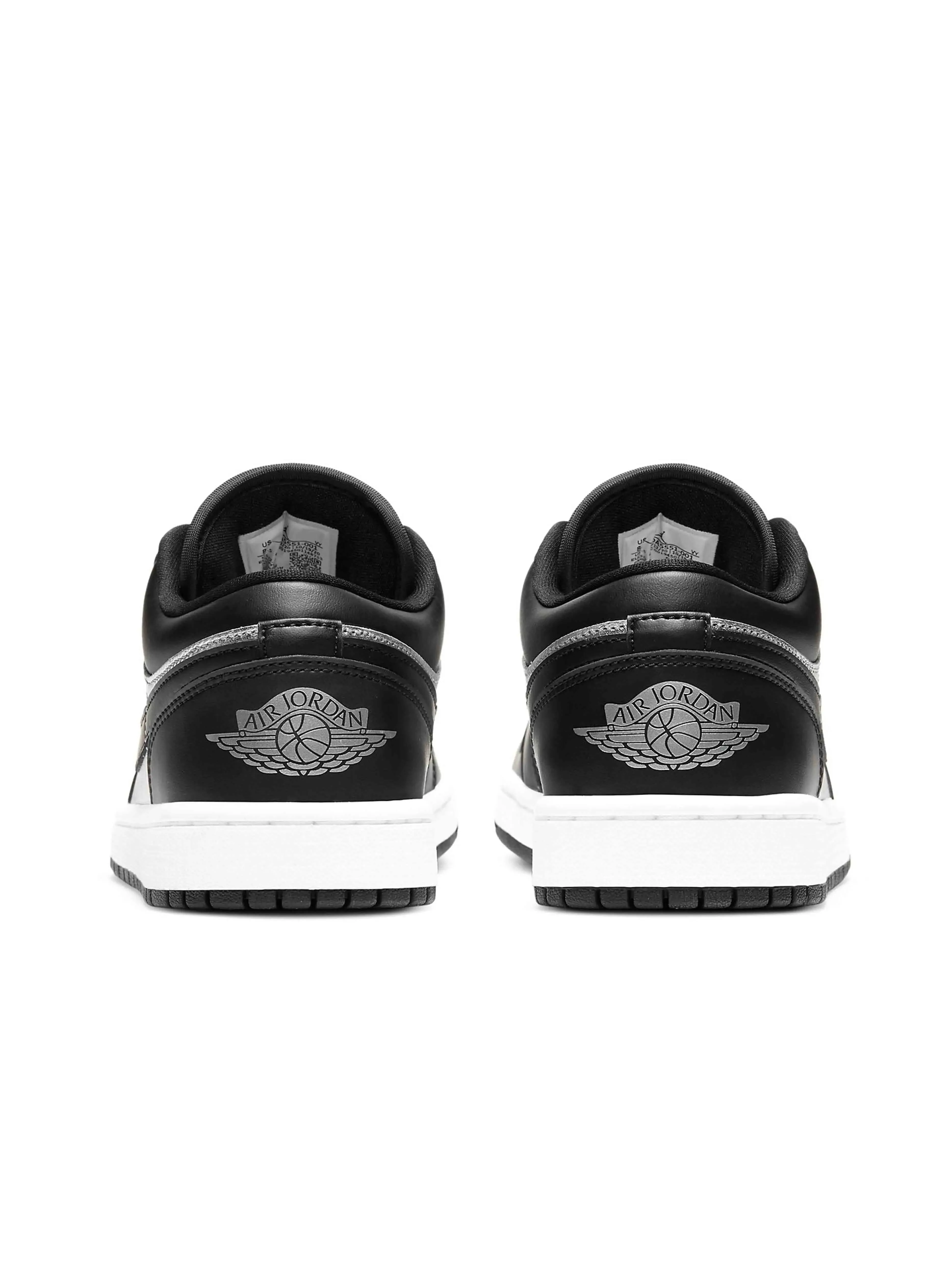 Nike Air Jordan 1 Low Black Metallic Silver [W]