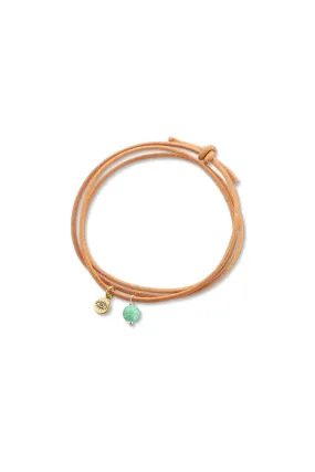 PALAS GEM WRAP BRACELET AVENTURINE