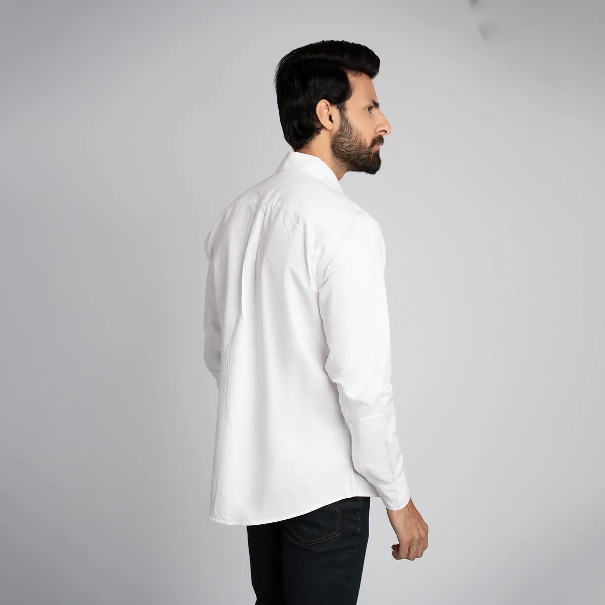 Poplin Plain Regular Shirt - HSSM3230001