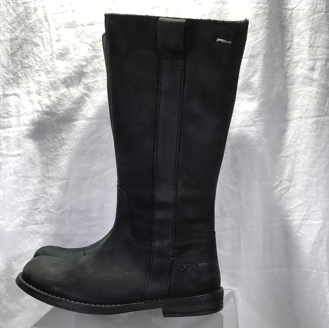 Primigi  Girl's Tall Riding Boot - Black - Leather/Gortex 31 EU/US 13 Children's