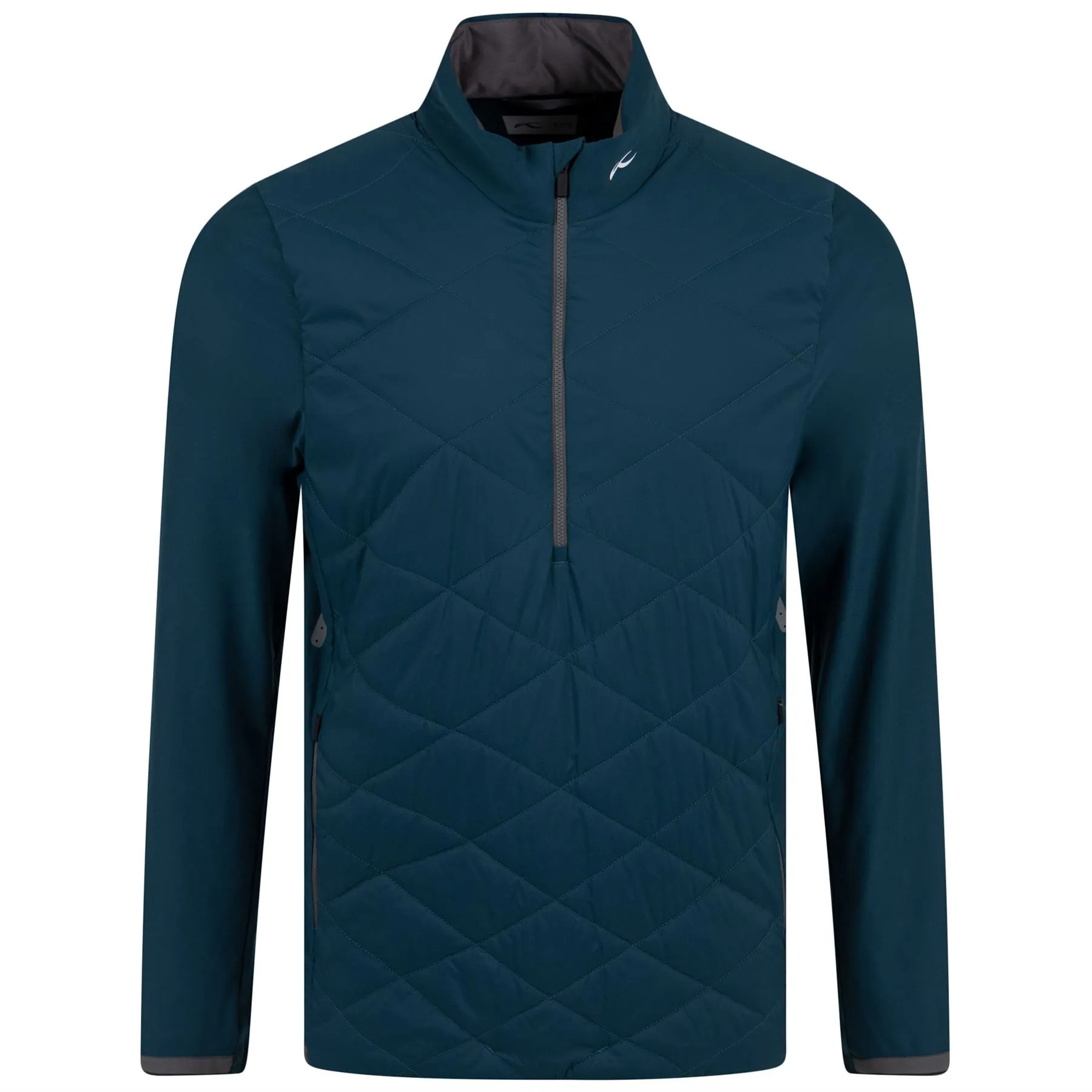 Release Half Zip Regular Fit Hybrid Jacket Petrol Blue - AW23