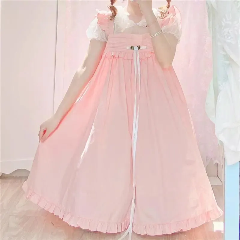 Rosie Pastel Kawaii Aesthetic Kawaii Princess Lolita Babydoll Summer Dress