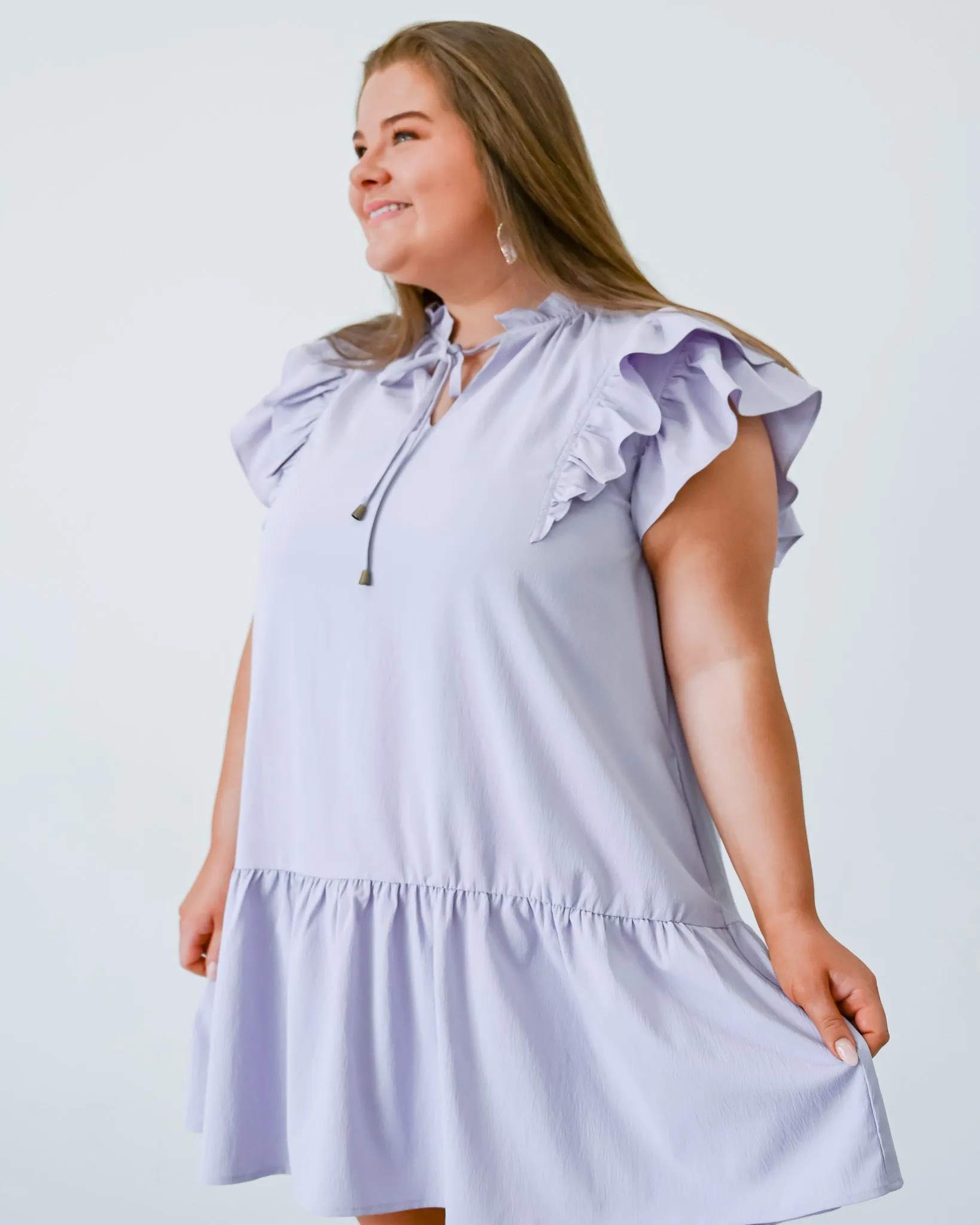 Ruffle Me Up Dress PLUS