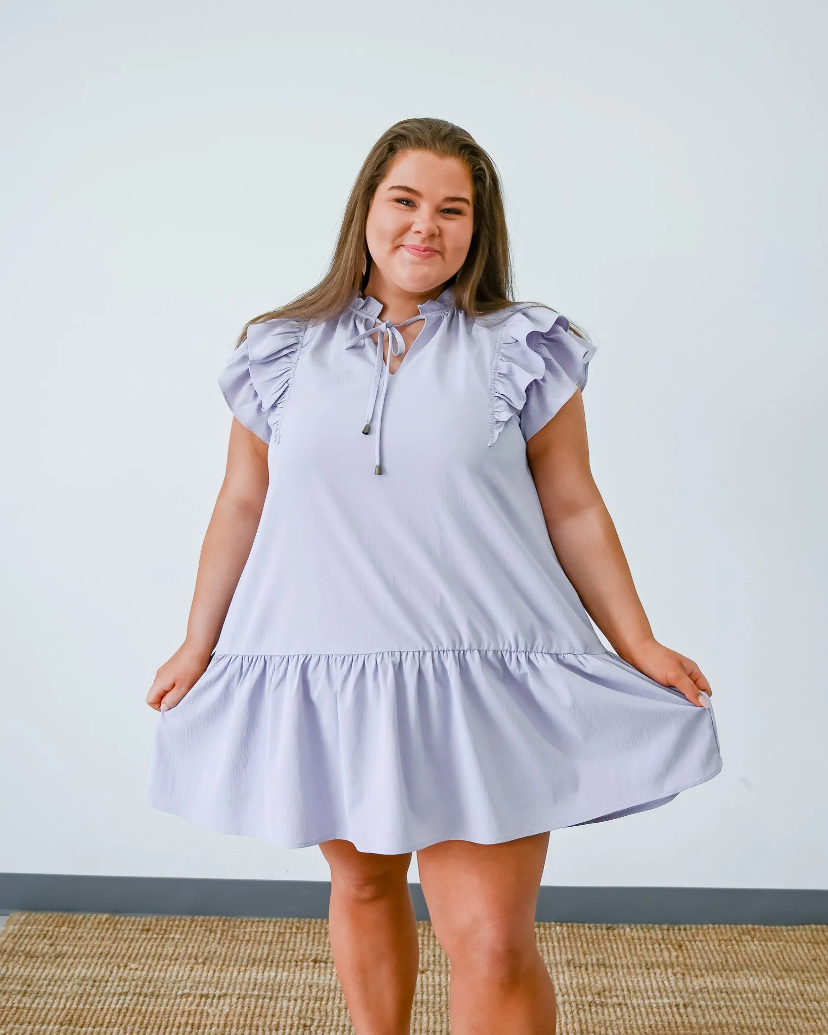 Ruffle Me Up Dress PLUS