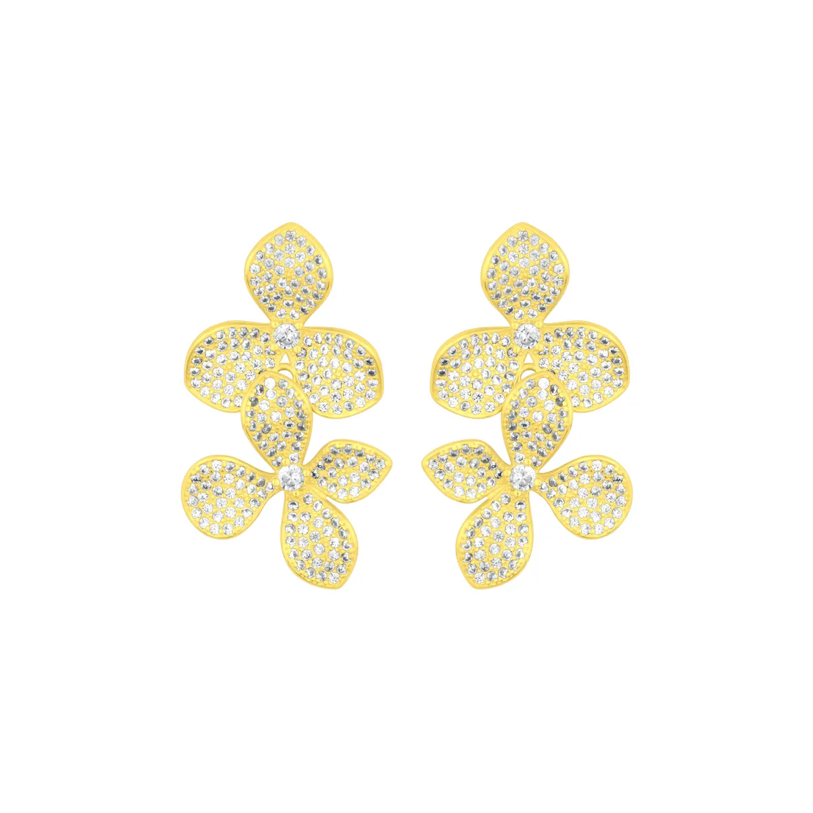 SAKURA EARRINGS GOLD