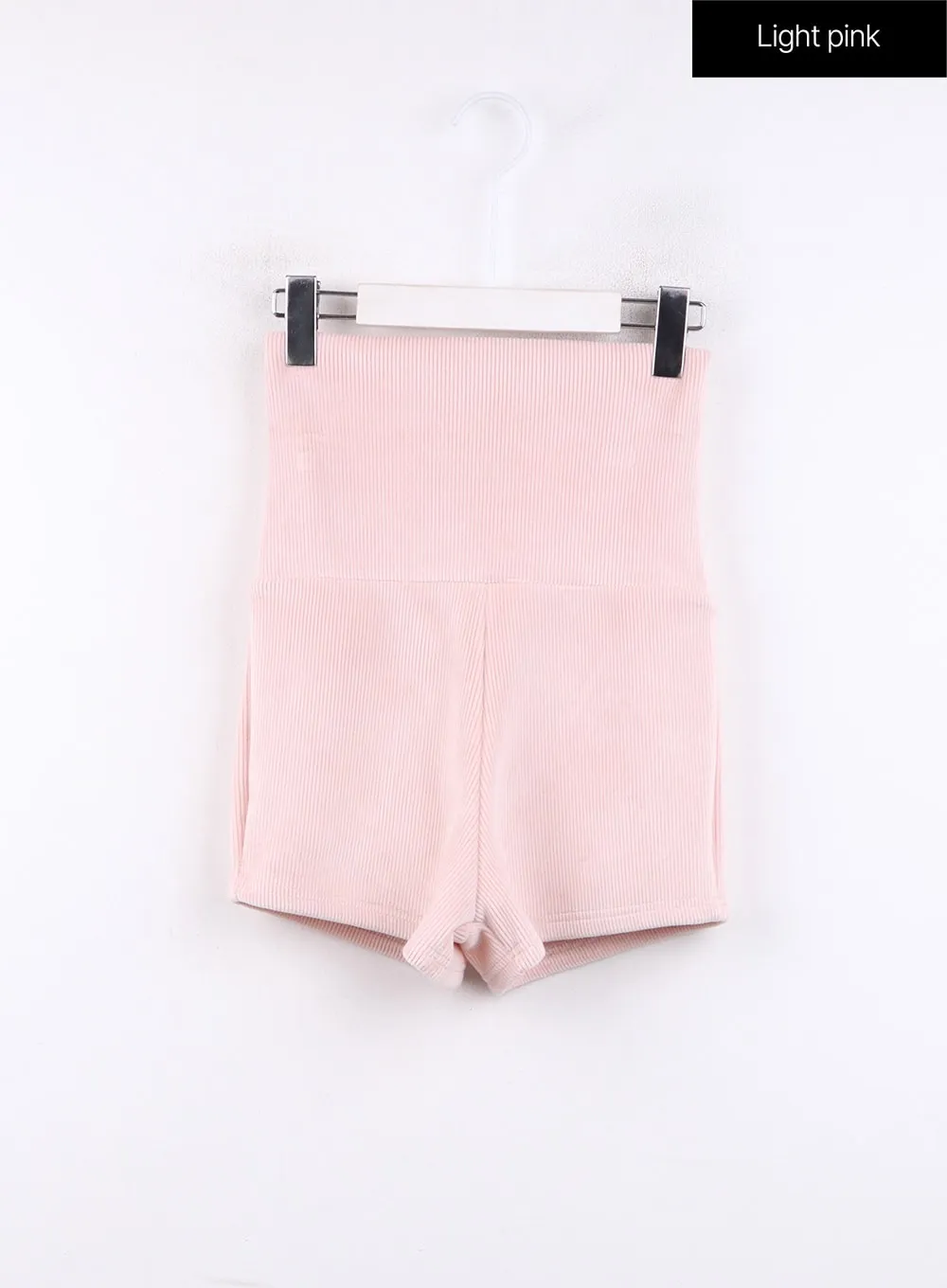 Solid Mini Shorts CJ419