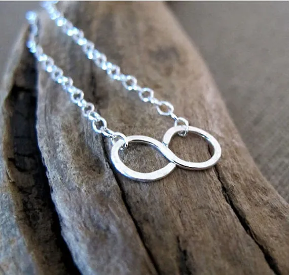 Sterling Silver Infinity Anklet