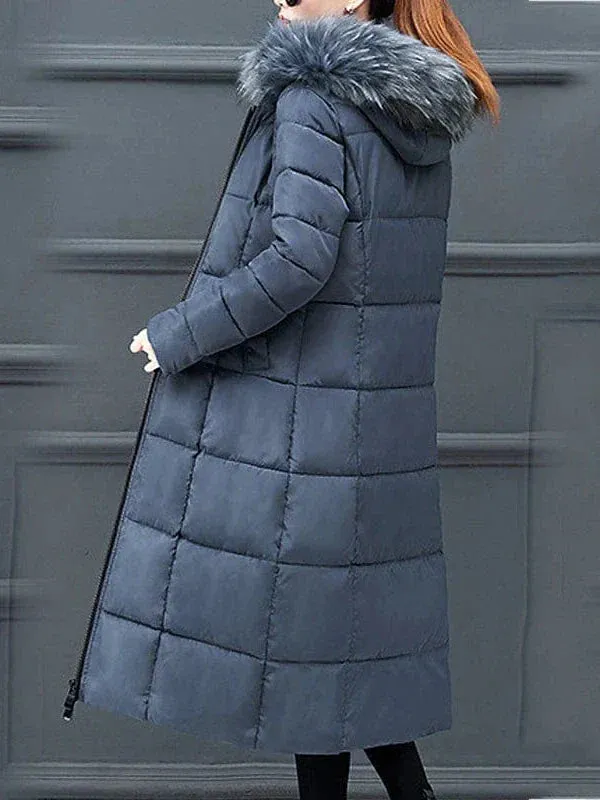 Stylish Women's Puffer Jacket with Hood for Winter Warmth