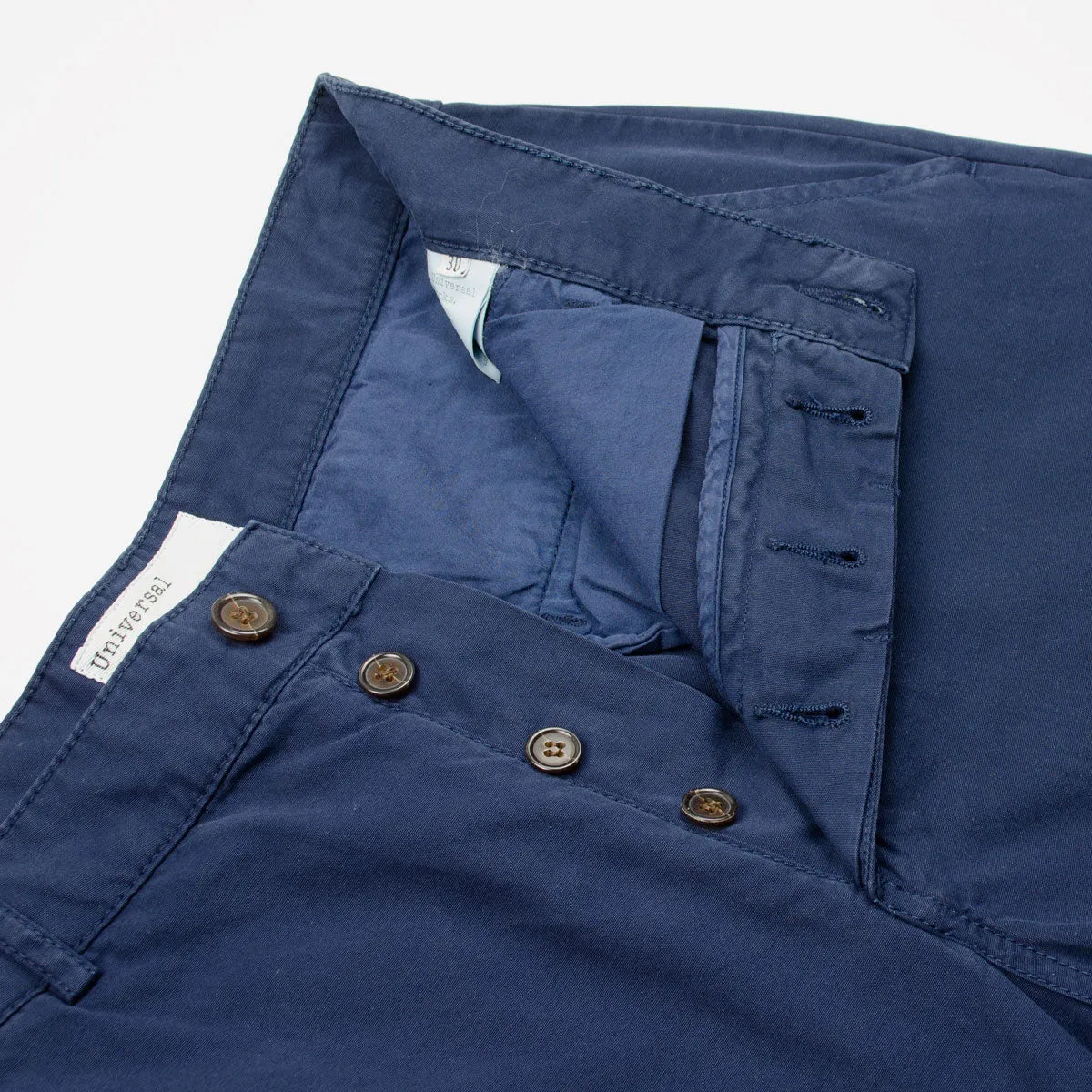 Universal Works - Military Chino Summer Canvas - Navy