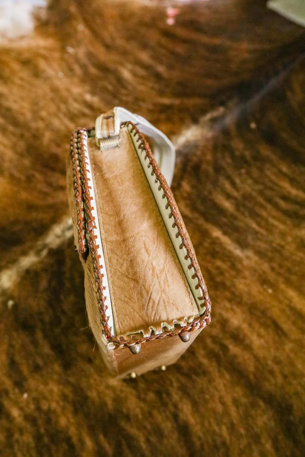 Vintage Cowhide Purse