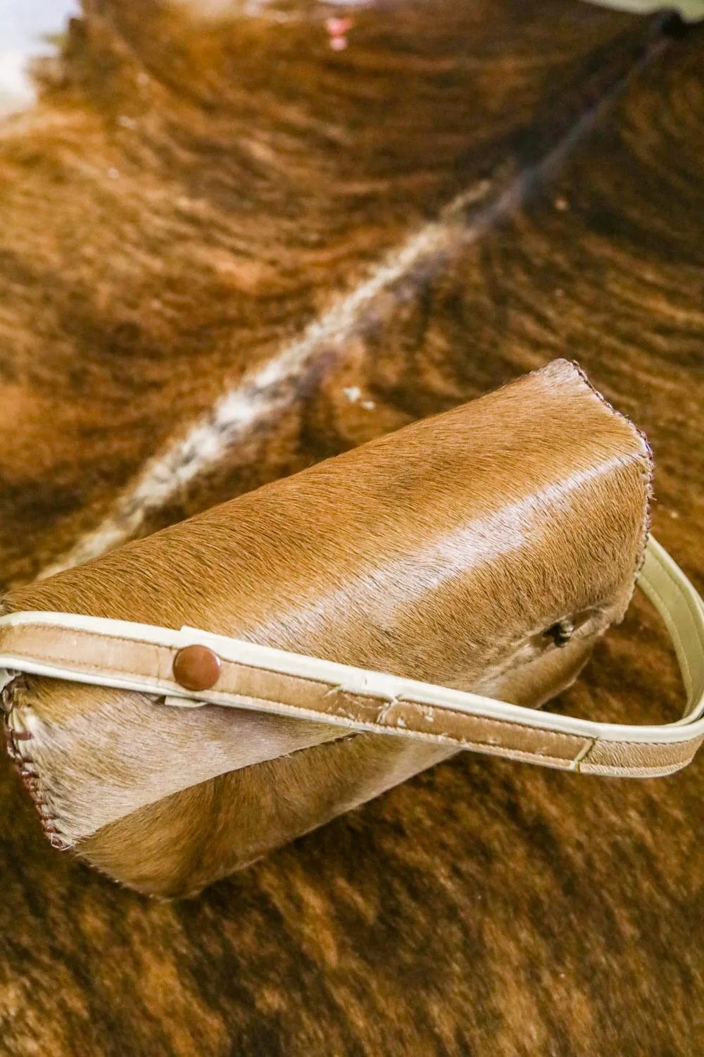 Vintage Cowhide Purse