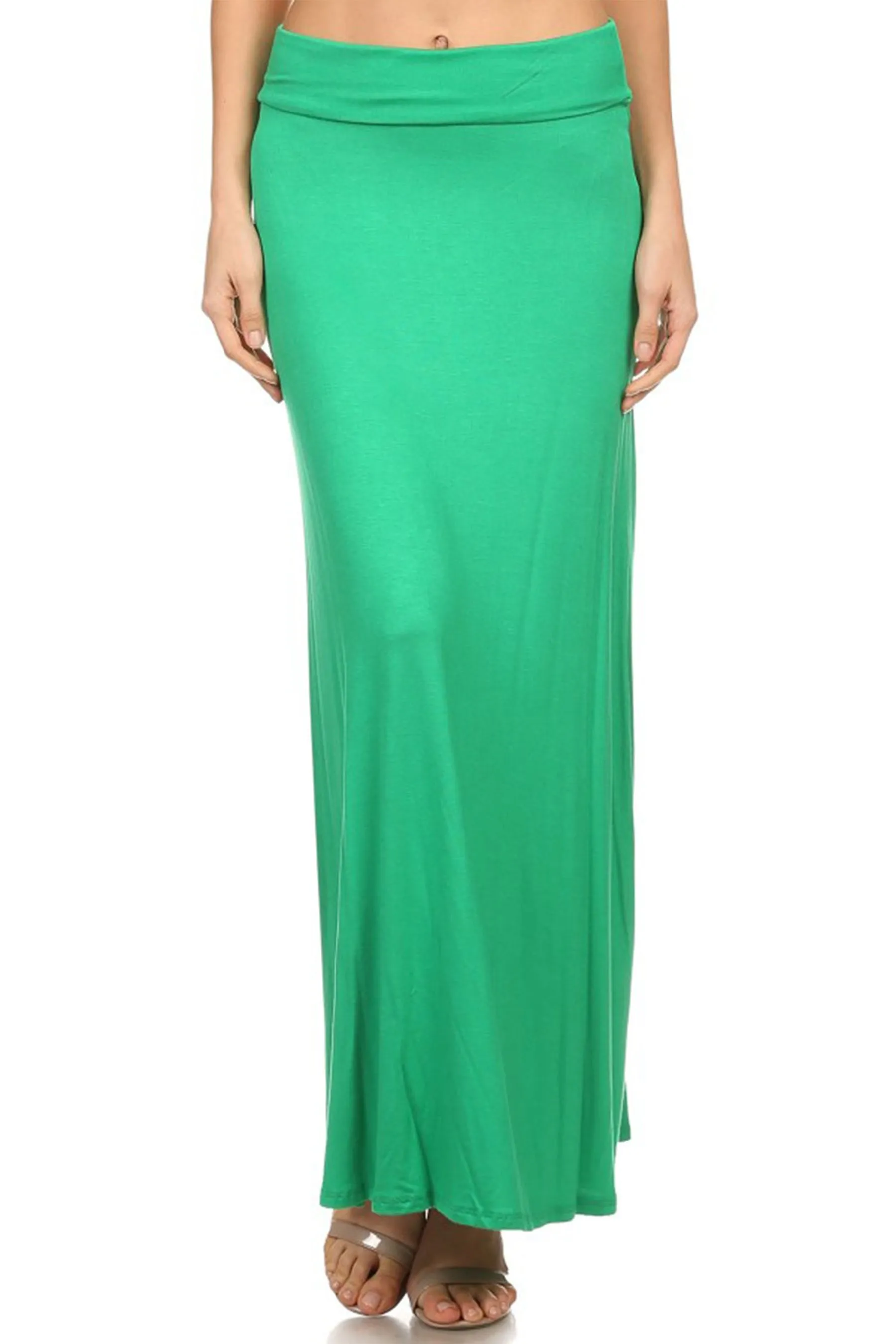 Women's Chic and Comfortable High-Waisted Maxi Skirt