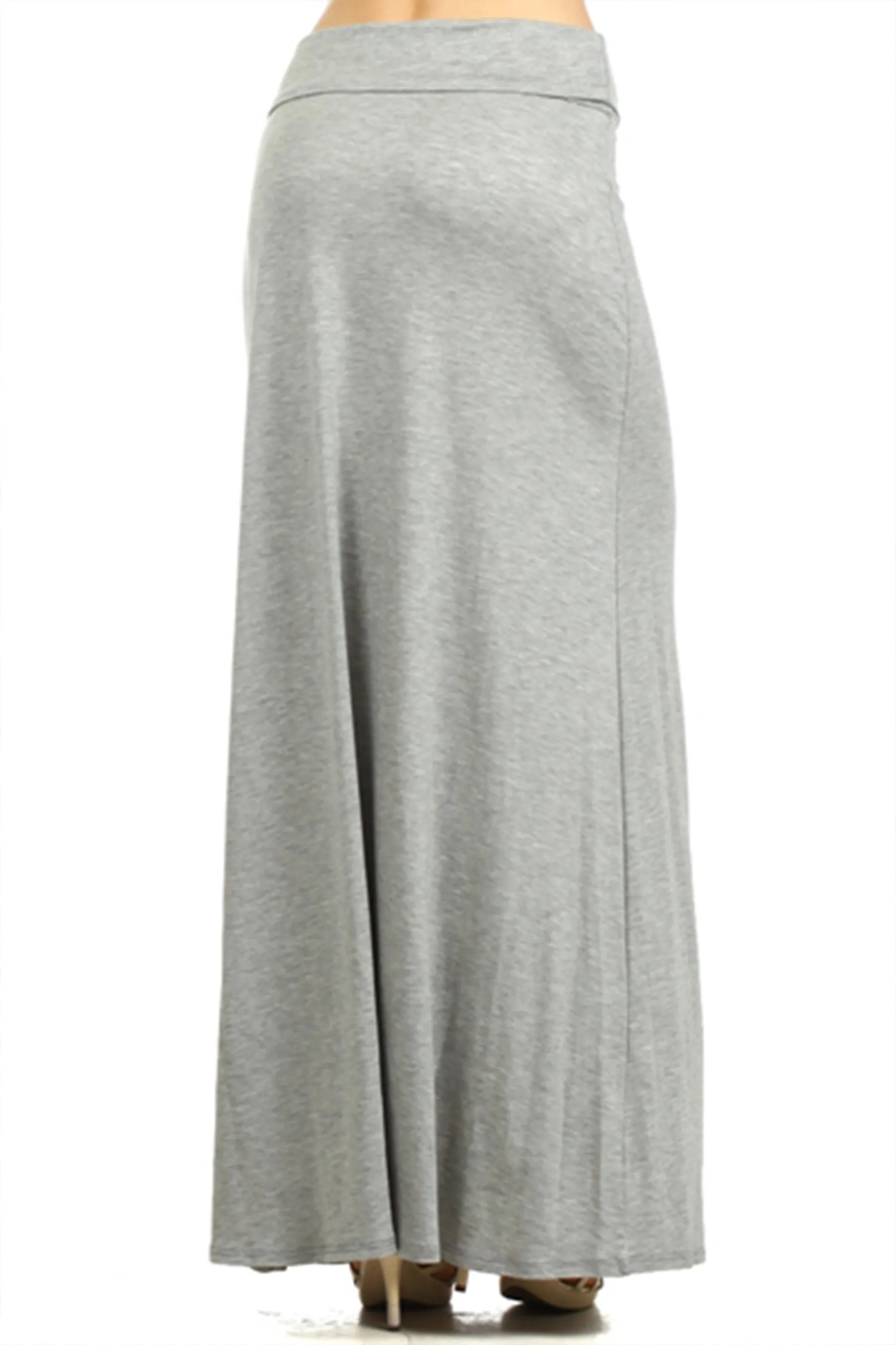 Women's Chic and Comfortable High-Waisted Maxi Skirt