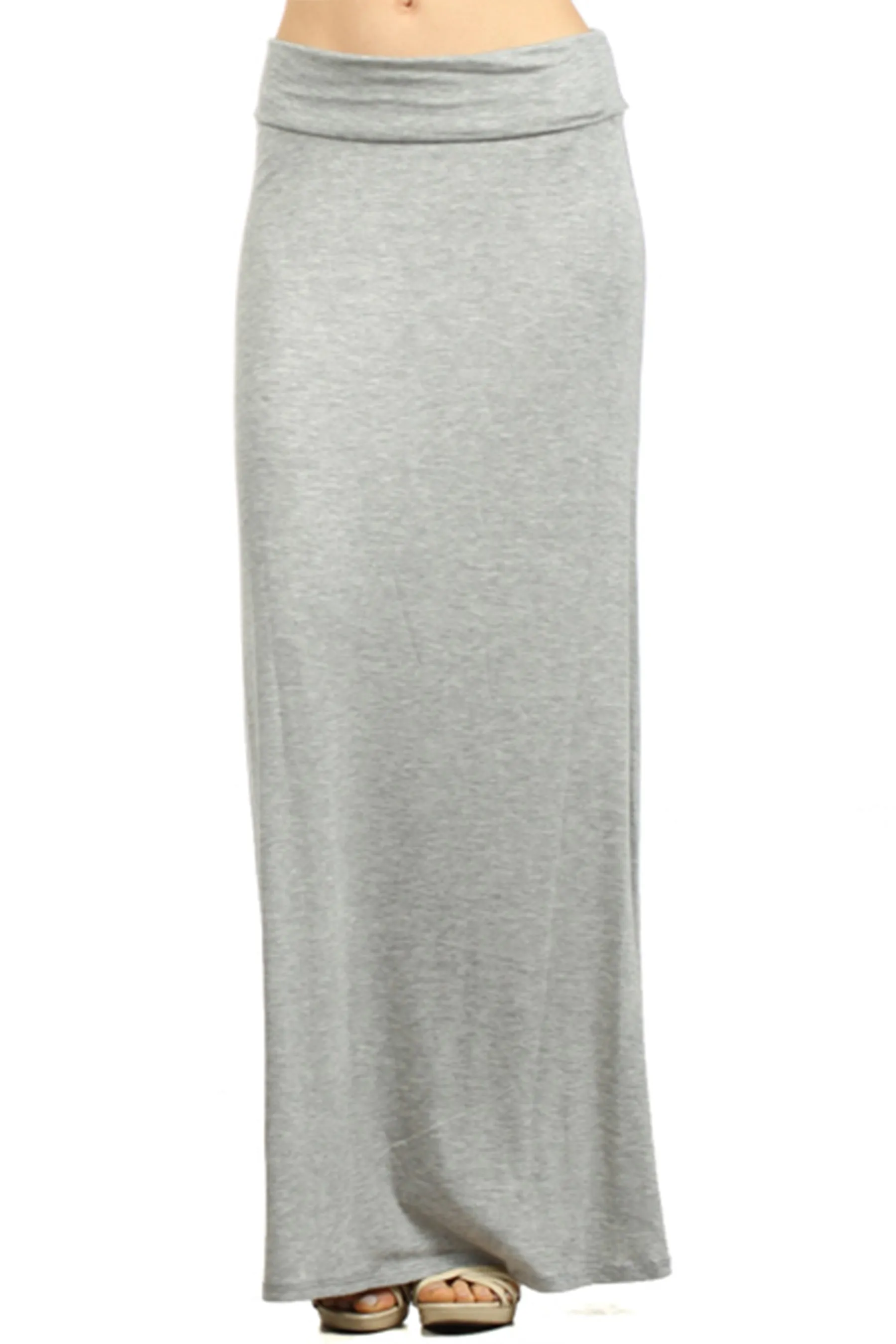 Women's Chic and Comfortable High-Waisted Maxi Skirt