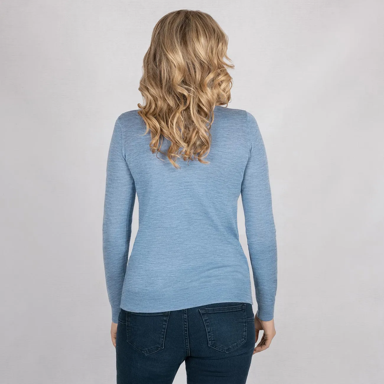 Wool Pullover Light Turtleneck Women