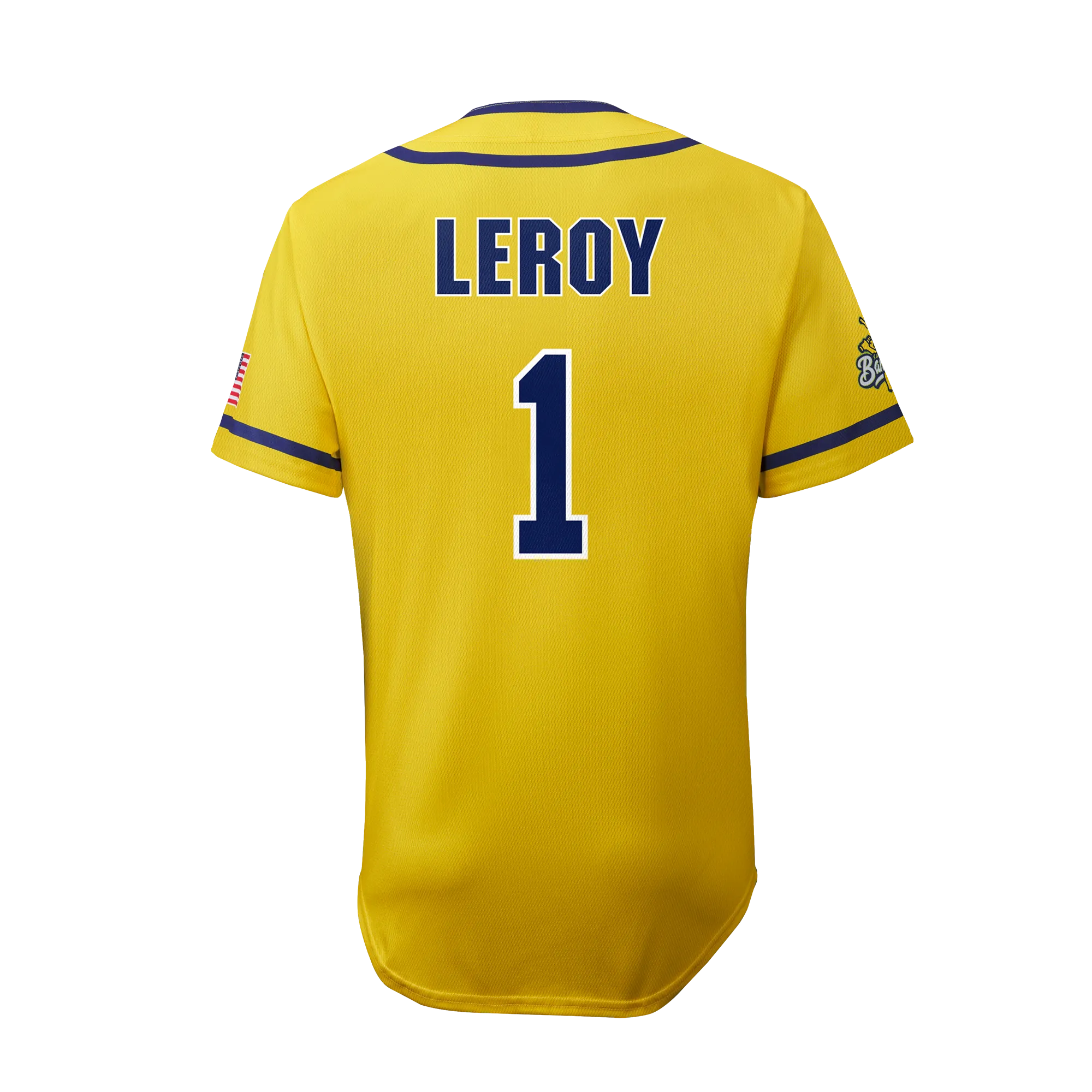 YOUTH Bananas Bill Leroy #01 EvoShield Jersey - Yellow