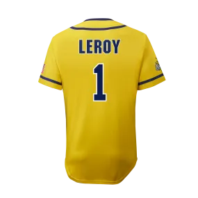 YOUTH Bananas Bill Leroy #01 EvoShield Jersey - Yellow